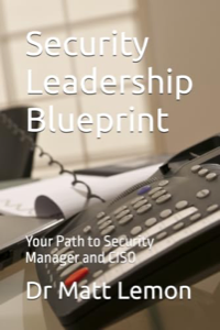 Security Leadership Blueprint front cover